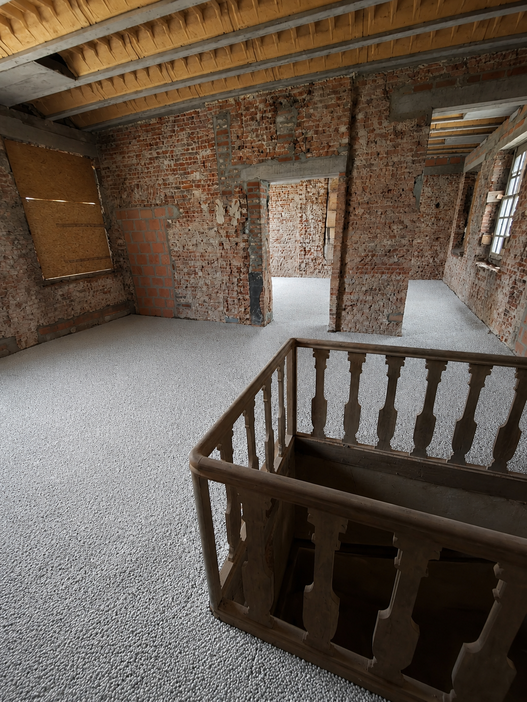 Chape isolante EPS en rénovation